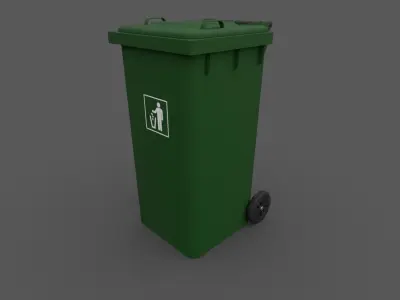 Trash Bin 3D model order