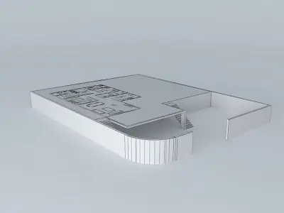 renataorkut floor plan of building Free 3D model