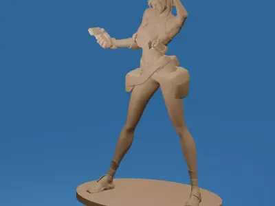 Nova Striker Sexy Mercenary 3D print model