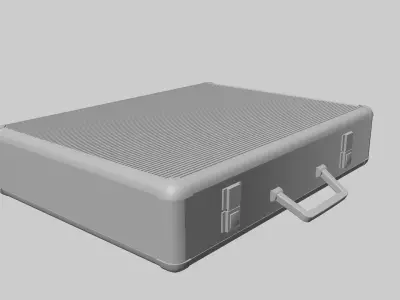 Cash bag Money editable 3D model