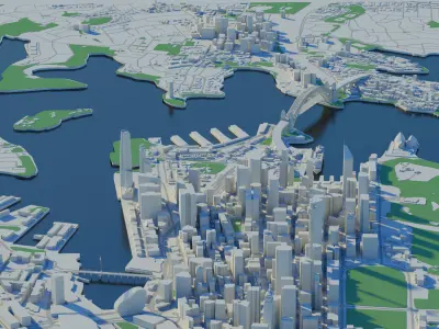 Sydney 3D City 3D model
