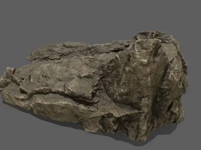 Stairs rock staircase Low-poly 3D model purchase