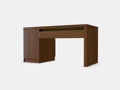 MALM Desk 3 Low-poly 3D model