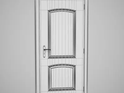 CGAxis Door 3D model