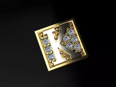 ALPHABET BRACELET  3D print model