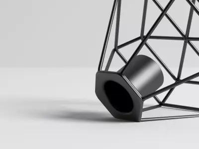 Diamond Candlestick 3D model