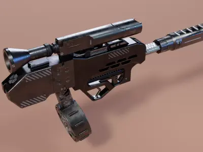 Gurs vol1 Low-poly 3D model