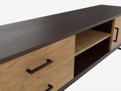 TV table Amsterdam 3D model