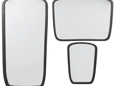 PONDER MIRROR by CB2 3D model