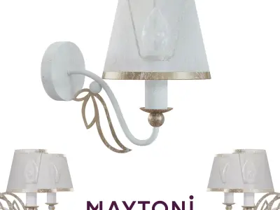 Sconce Milea ARM824-WL-01-W Maytoni Classic Free 3D model