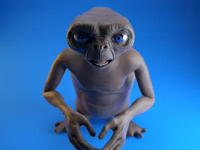 ET THE EXTRATERRESTRIAL 3D model