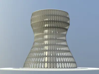 Building in concept 23-0002 3D model