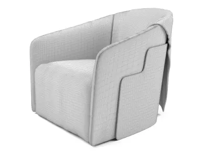 Universal Furniture - Nina Magon Swivel Chair 3D model