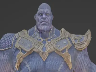 Thanos 3D model