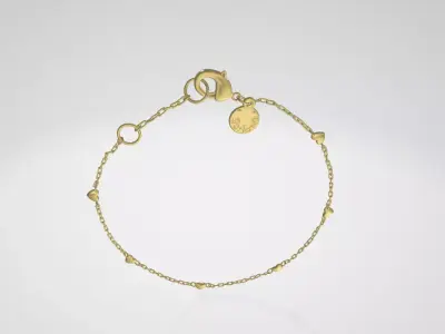 KILOS OF LOVE Bracelet Low-poly 3D model