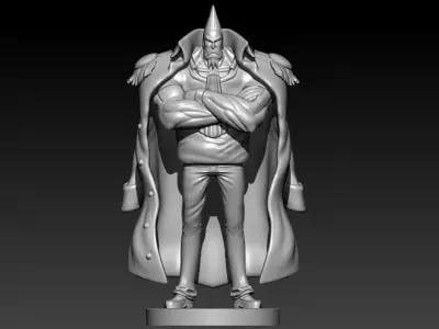KONG - Commander in Chief of the World Government - ONE PIECE 3D print model