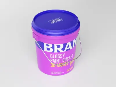 Paint Bucket Premium 3D modelling 3D model