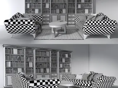 Selva Arena livingroom 3D model