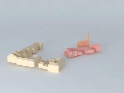 DogA city Free 3D model