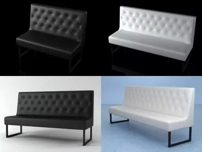 Menu sofa b 3D model