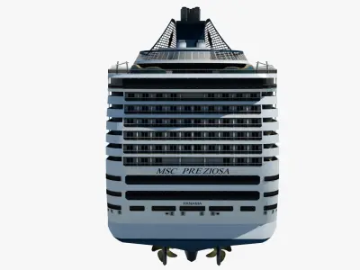  Cruise Ship MSC Preziosa 