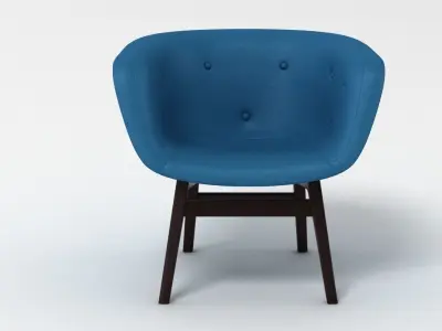 PlusHalle Chester Chair 3D model