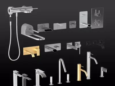 Faucets Rubinetterie Treemme Free low-poly 3D model