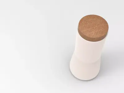 Buha Food Storage Box Low-poly 3D model