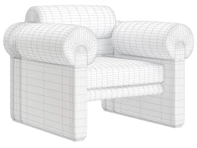 ELLIOT Low-poly 3D model