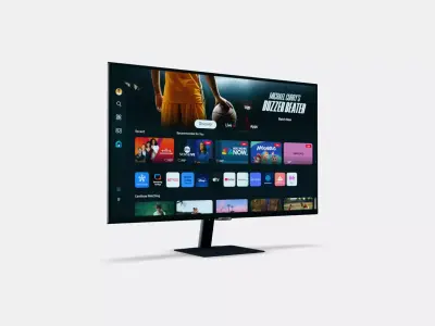 32 Inch Smart Monitor M7 M70D UHD 3D model