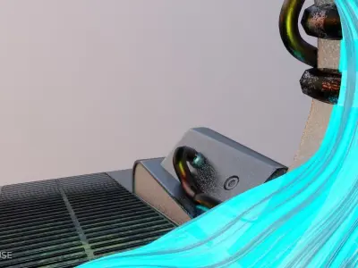 sci-fi time portal 3D model