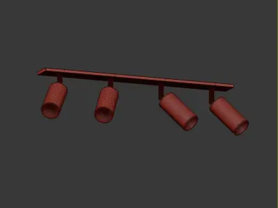 3 Types Indoor Lights 3D model