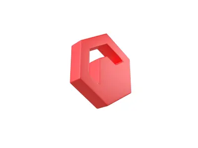Rally Coin v2 003 Low-poly 3D model
