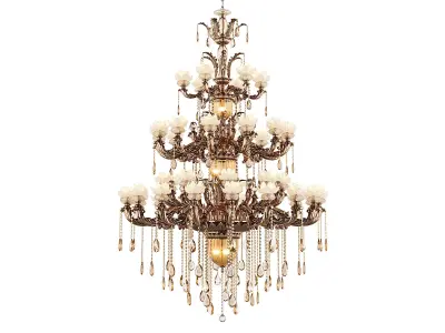 MD 89350-52 Osgona Chandelier 3D model