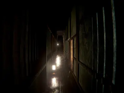 HQ Modular Japanese Castle Low-poly 3D model