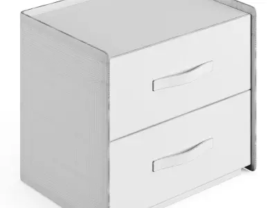 FENDI CASA SOHO BEDSIDE TABLE 3D model
