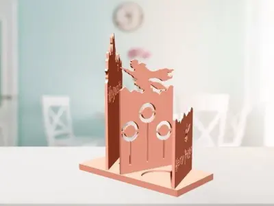 Harry Potter Candle Holder 3D print model