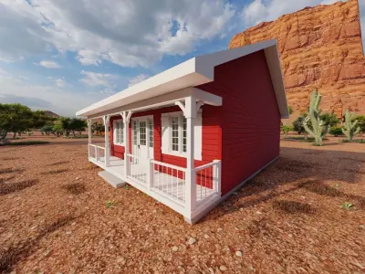 old house-Old Abandoned House 3D model