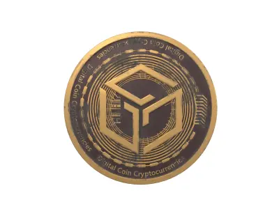 GALA Coin v3 002 3D model