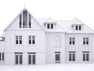 British House Hayes Lane 3D model