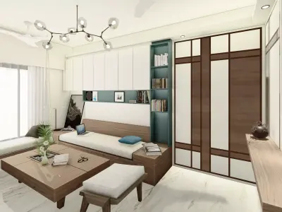 FORMAL LIVING ROOM 3D model