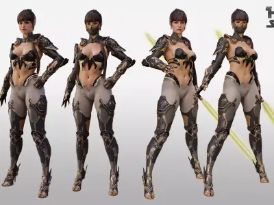 The Galactic Enforcer 3D Model 3D model