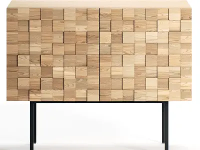 Sideboard Madria 2-door  3D model