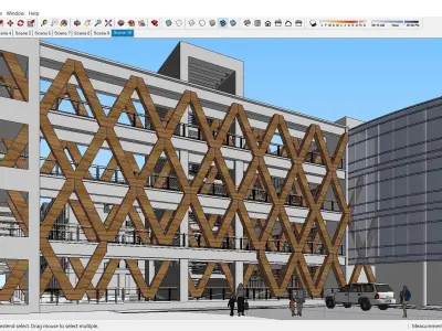 Sketchup School and University 134 3D model