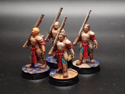 Fabricarii - Housecarl Musket Squad 3D print model