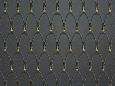 Opaque Glass Pattern Transparent PBR Seamless Texture