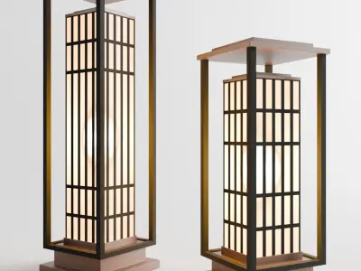 China Lamp 3D model
