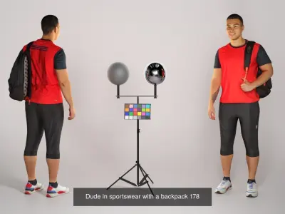 Casual people 17 3D Model Pack