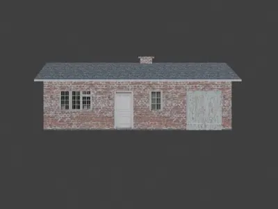 Old House Free low-poly 3D model order