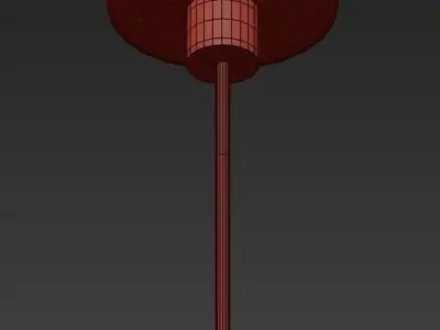 Angel chandleir Low-poly 3D model